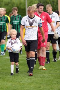 Eerste competitie wedstrijd